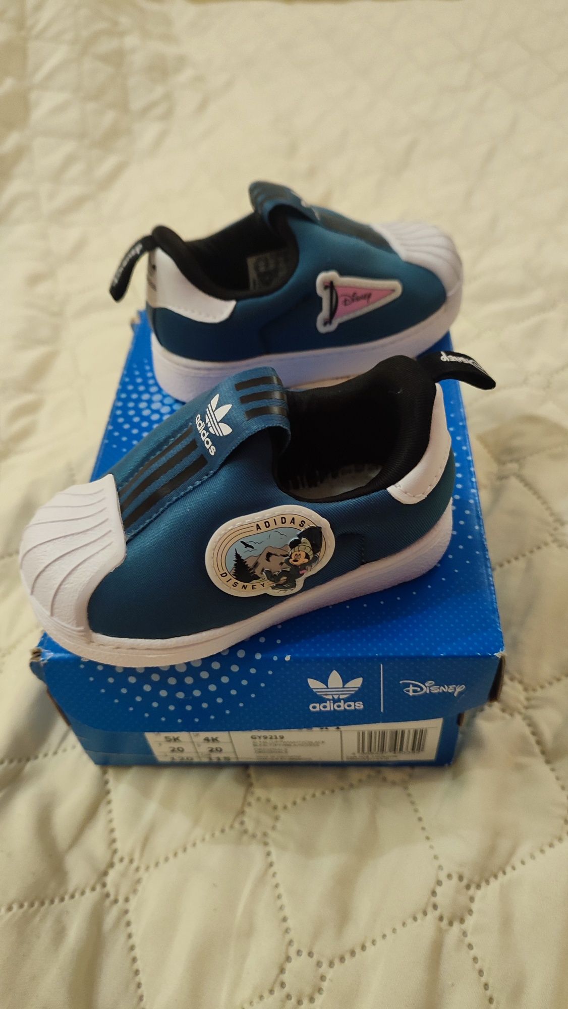 Чисто Нови детски обувки Superstar 360 X I Adidas