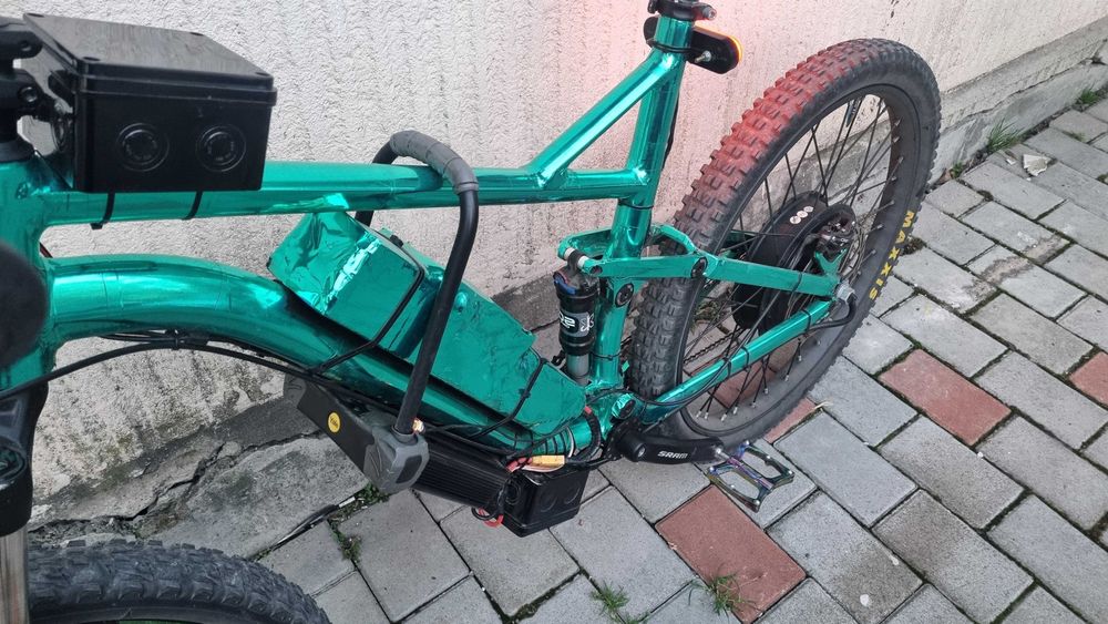 Bicicleta electrica Ghost Kato 6kw 72v 80km/h Full Suspension[E-Bike]