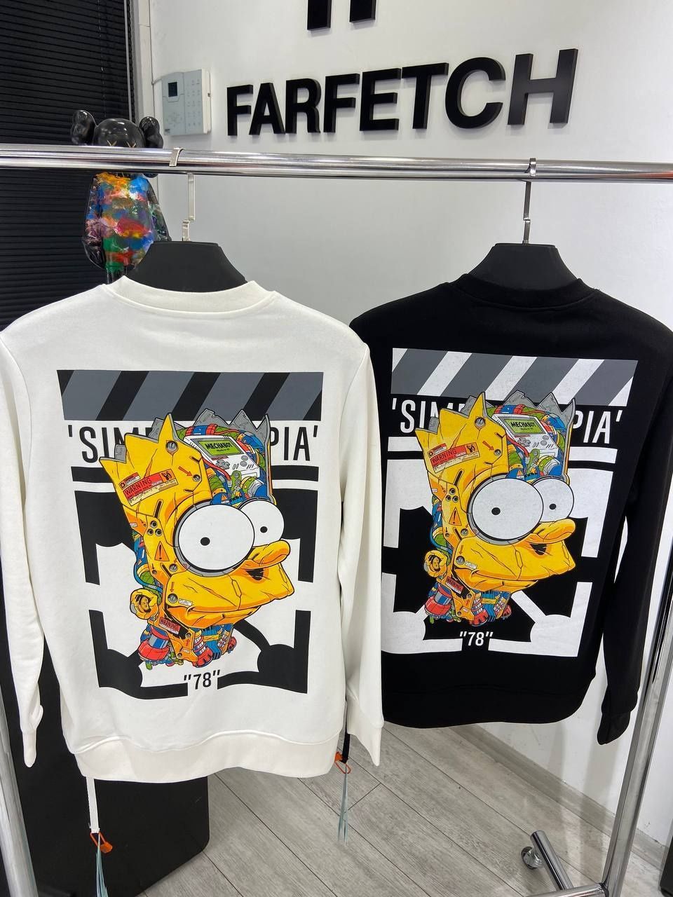 Off White блуза високо качество