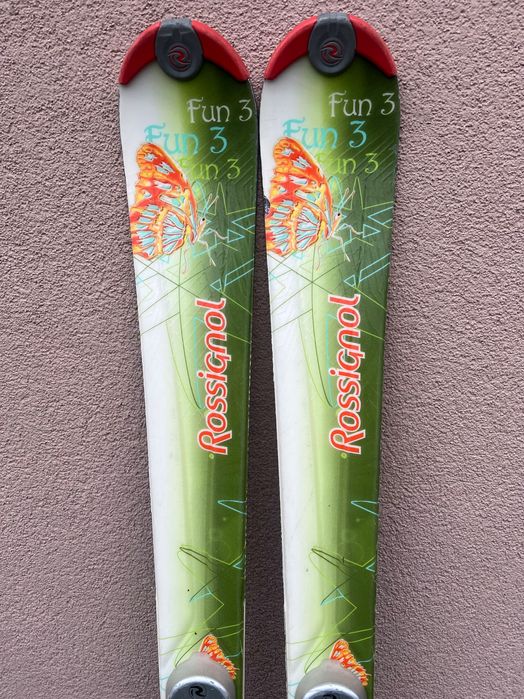 ски с пеперуди fan3 rossignol зелени