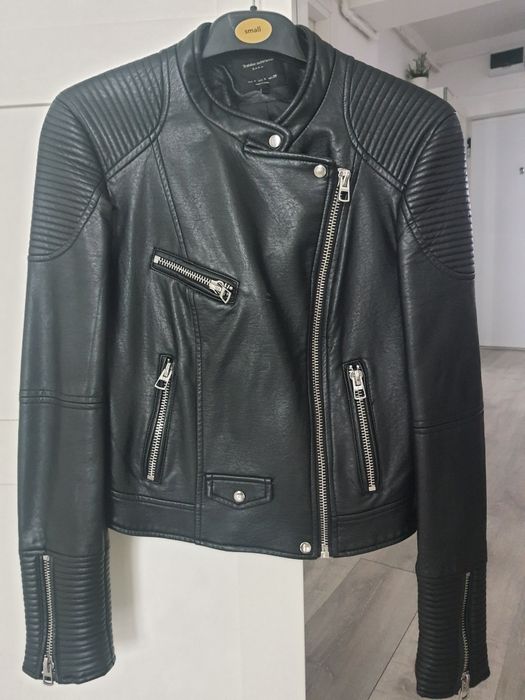 Haina de piele Zara, marimea S