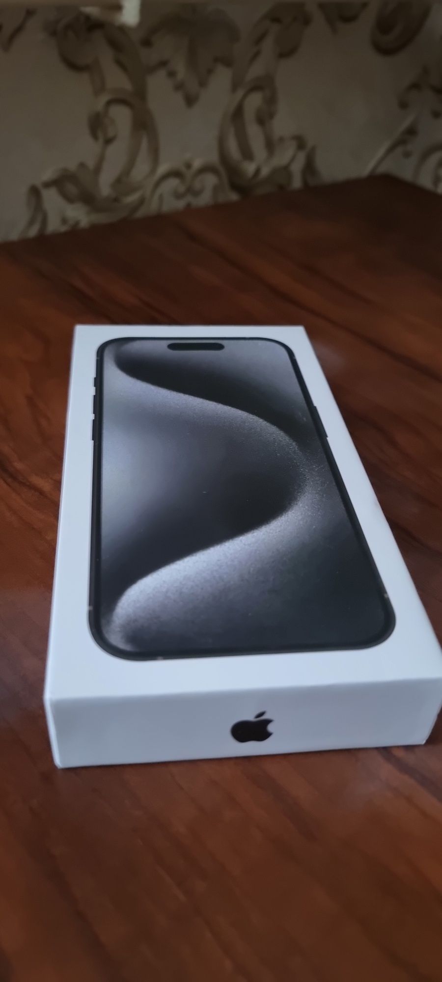 Коробка для iPhone 15 Pro Max / Коробка для айфона 15 про макс / Белый