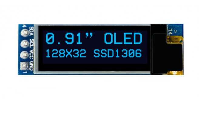 Display OLED I2C de 0.91 inch