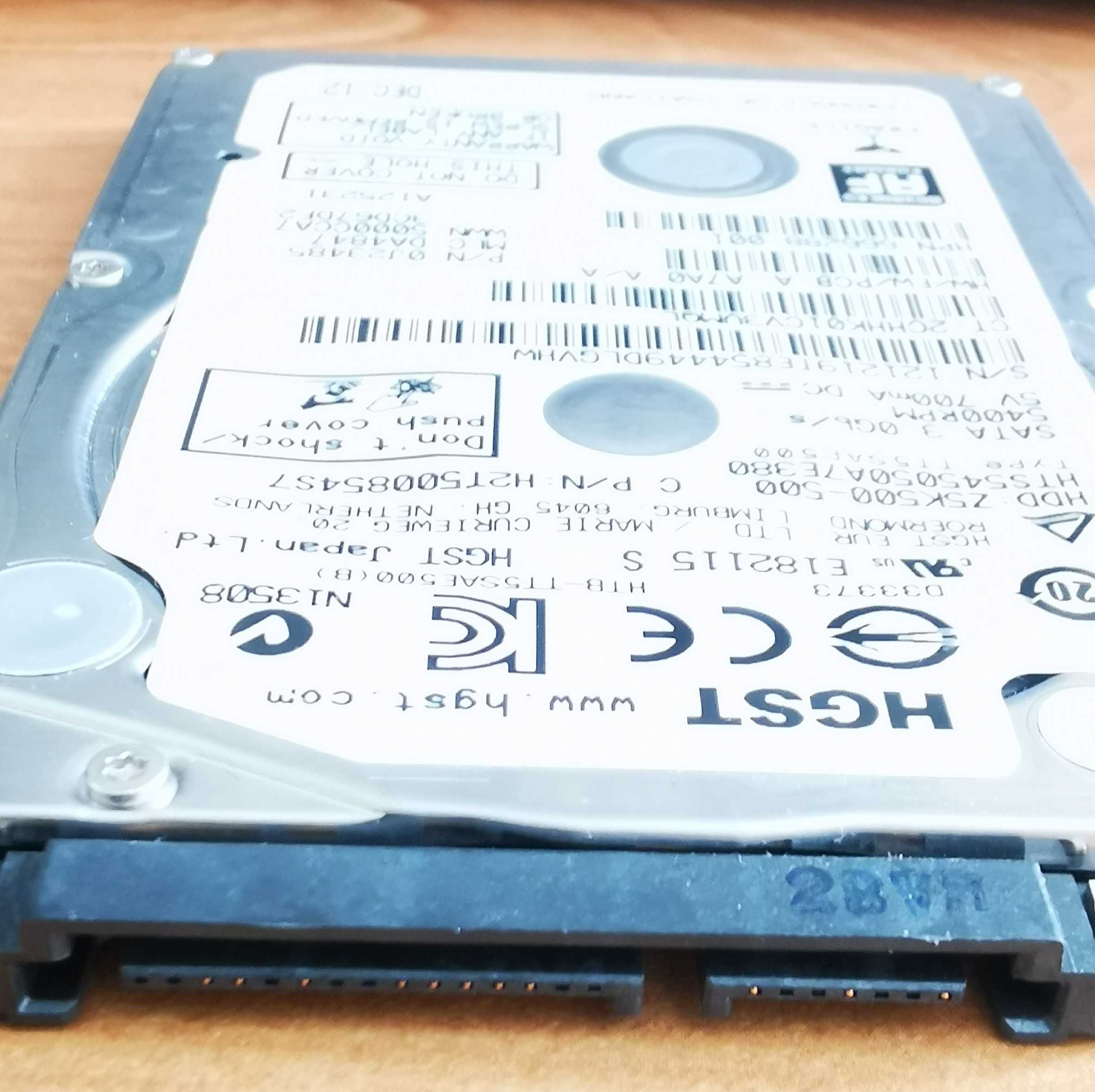 HDD Hitachi 2.5'' SATA 3 - 500 GB. 5400 rpm