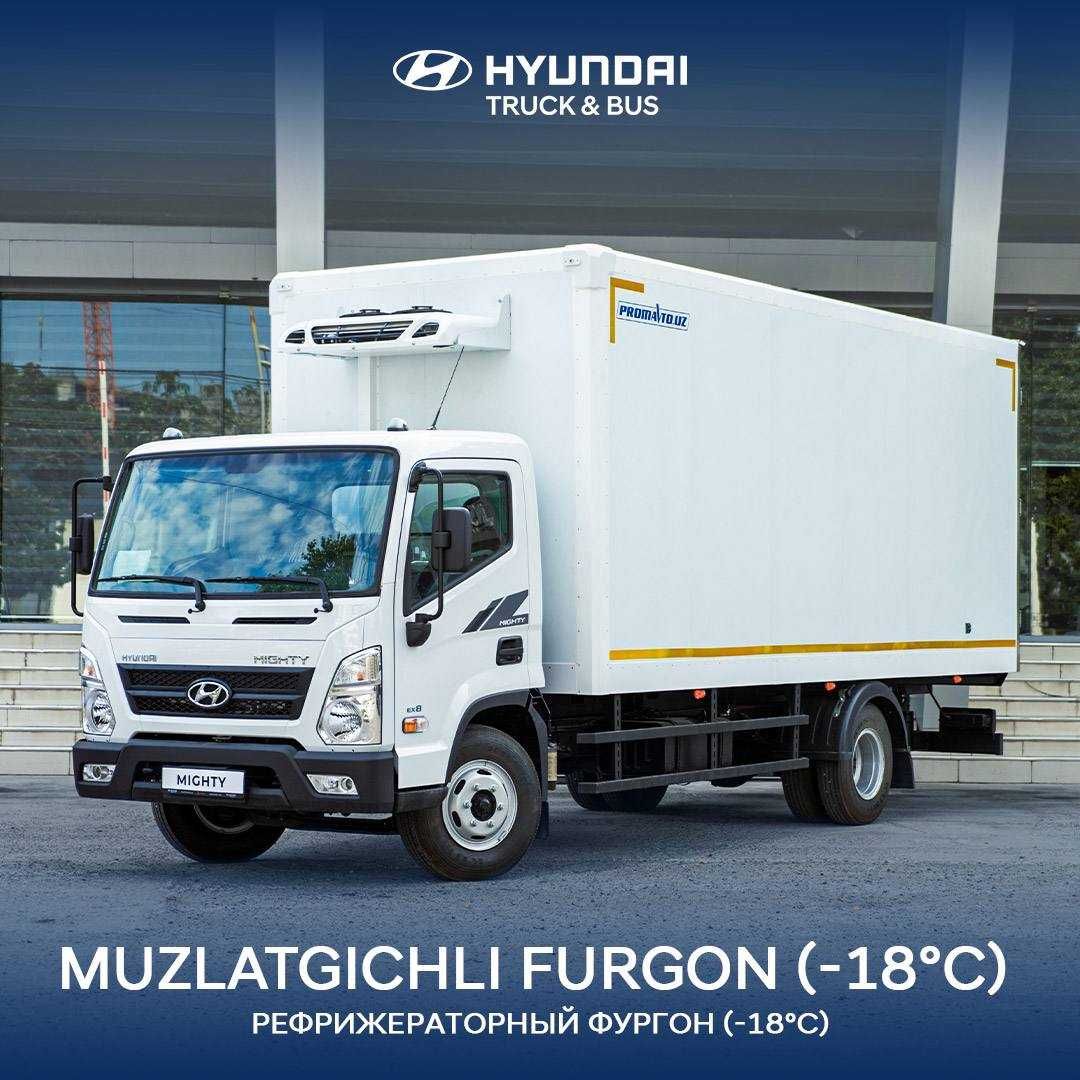 Рефрижераторный автофургон -18 С HYUNDAI EX8