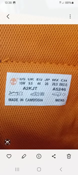 Vând ghete Timberland Waterproof, măs 44