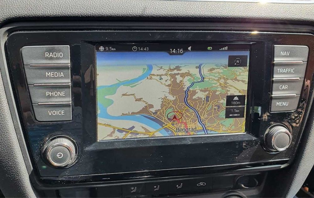 Navigatie Skoda Octavia 3  / Superb etc