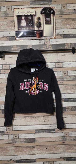 Adidas S- дамски къс суичър (х-442)