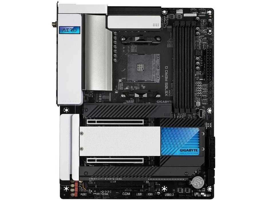 Placa de baza Ryzen AMD AM4 cu 4 sloturi M.2 Gigabyte X570S AERO G