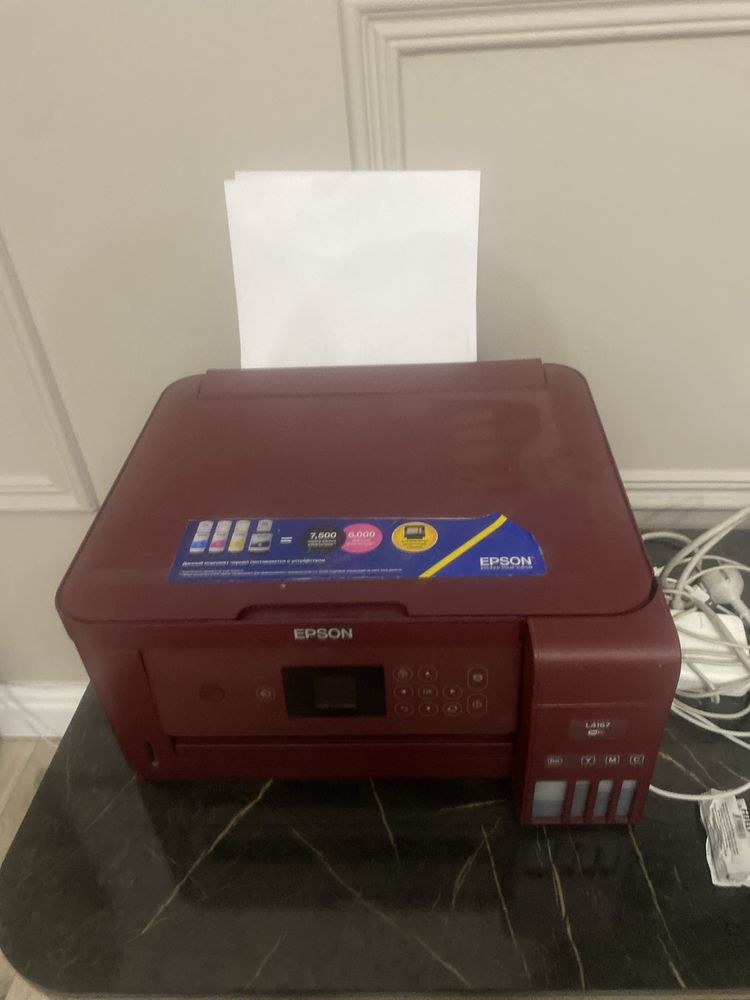 Epson принтер работает нормально