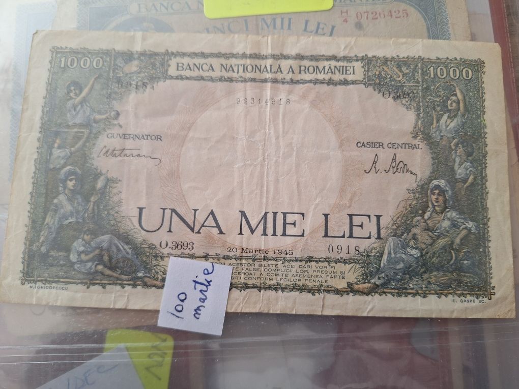 Schimb bancnote romanesti