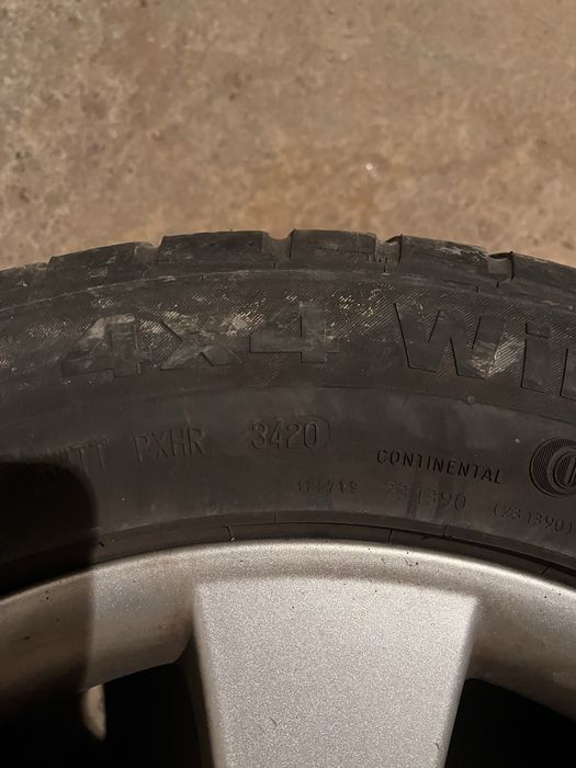 jante + cauciucuri r17 bmw