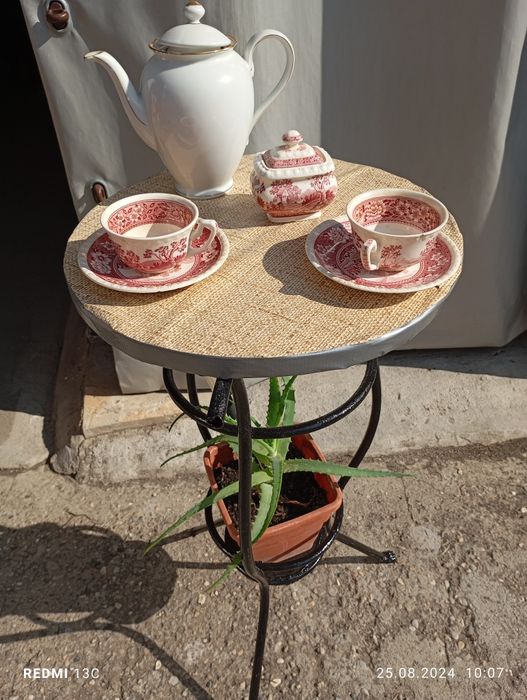 Măsuță cafea fier forjat