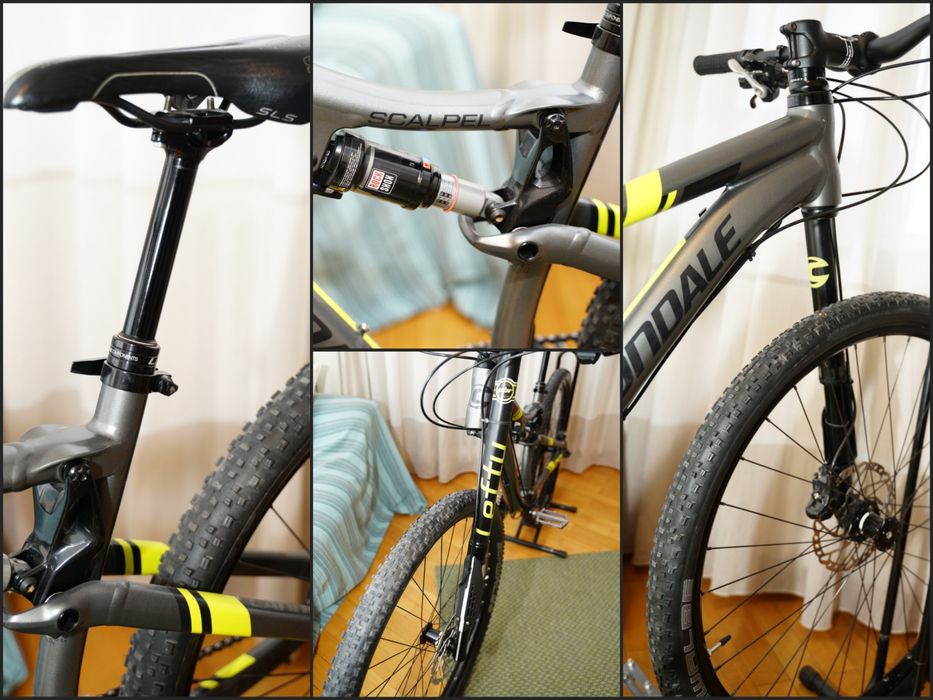 Bicicleta full suspension Cannondale Scalpel 4