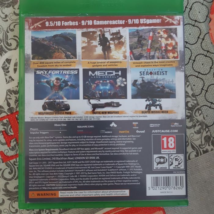 Joc Just Cause 3 Xbox one