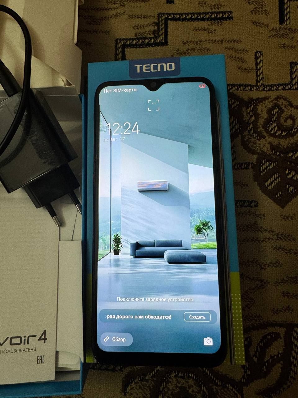 Продам телефон techno 4