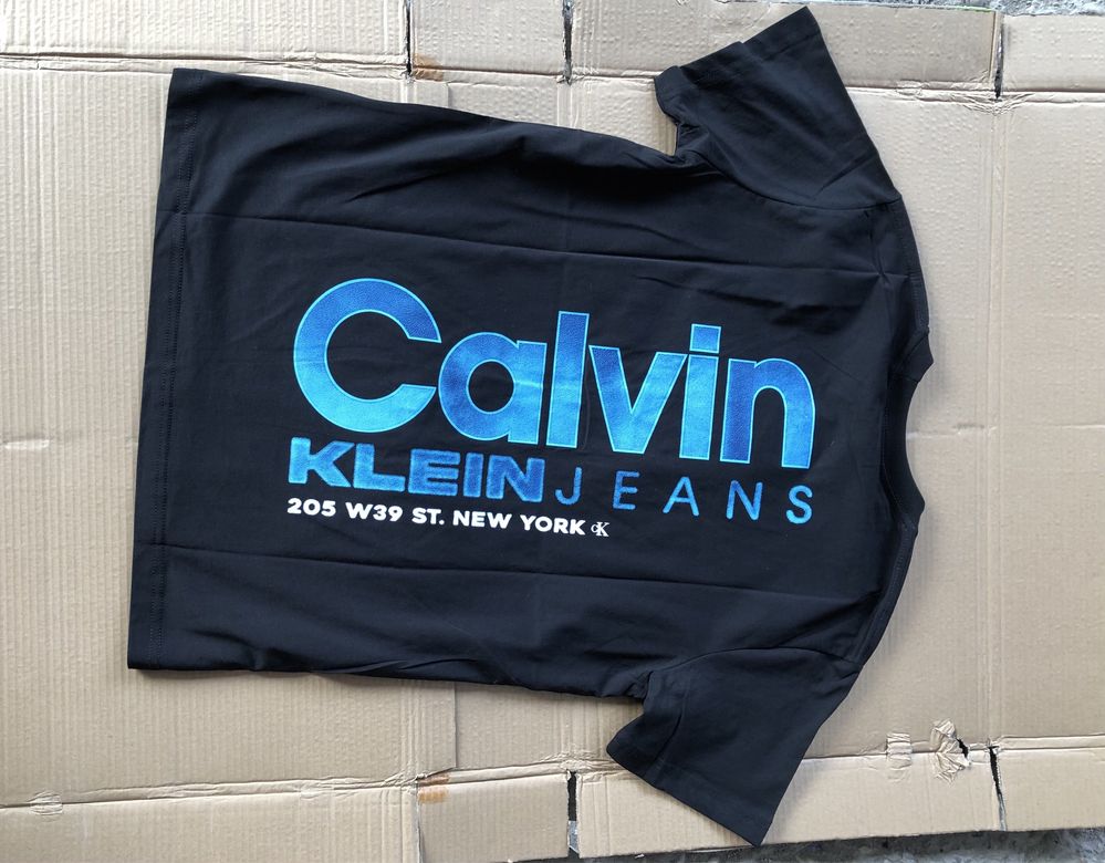 Tricou Calvin Klein Jeans nou bumbac primavara / vara