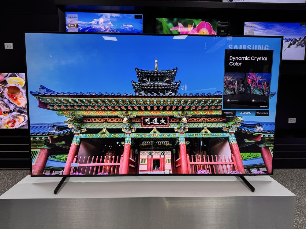 Телевизор Samsung UE-75DU8000 75" (Новинка 2024) + акция