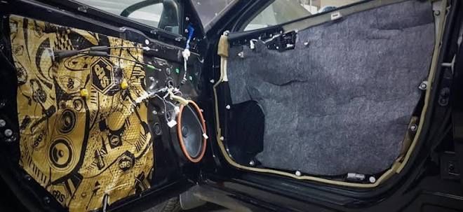 Шумоизоляция авто