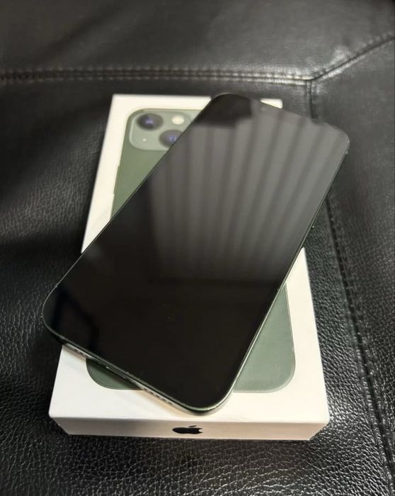Iphone 13  Green  86%  128 GB  455 $. HOLATI IDEAL. Aybi yoq Garantiya