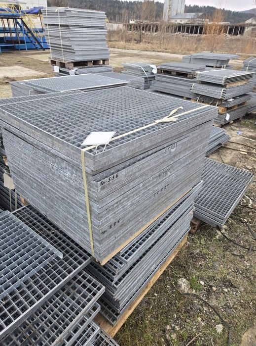 Grătare zincate la diferite dimensiuni