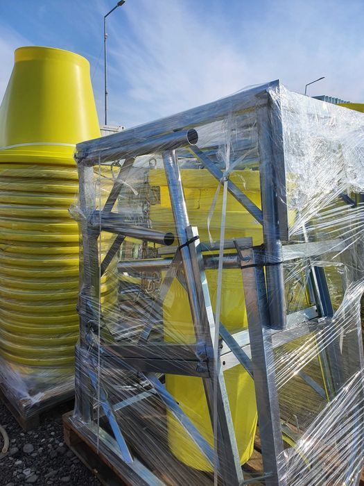 Sistem evacuare deseuri, jgheaburi evacuare moloz, tobogan constructii