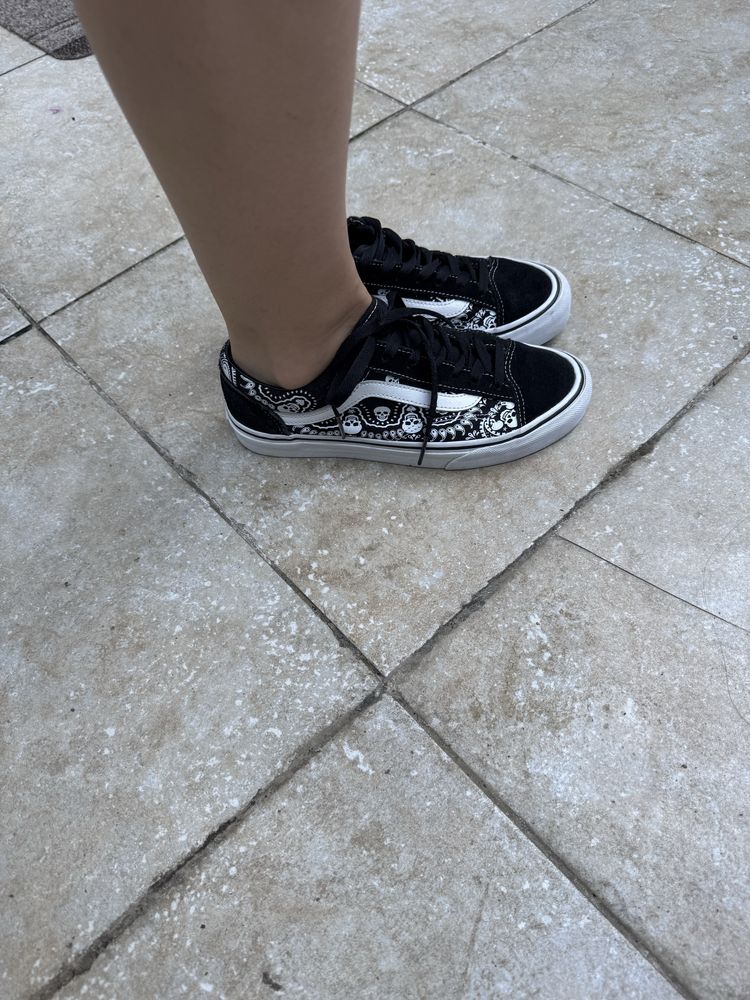 Vans Bandana Black and White