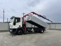 Iveco 120e24 eurocargo macara ferrari / basculabil