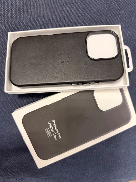 Husă iPhone 16 pro leather
