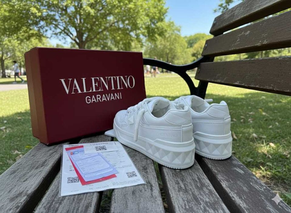 Adidasi Valentino Garavani Alb - Produs Full box Premium