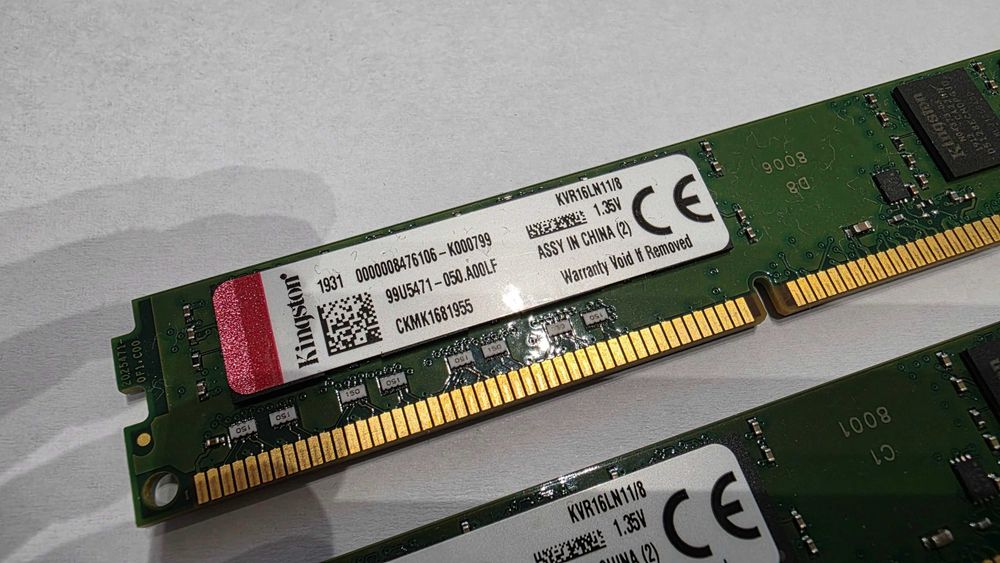 32 Gb DDR3 Kingston Value RAM (4x8Gb)