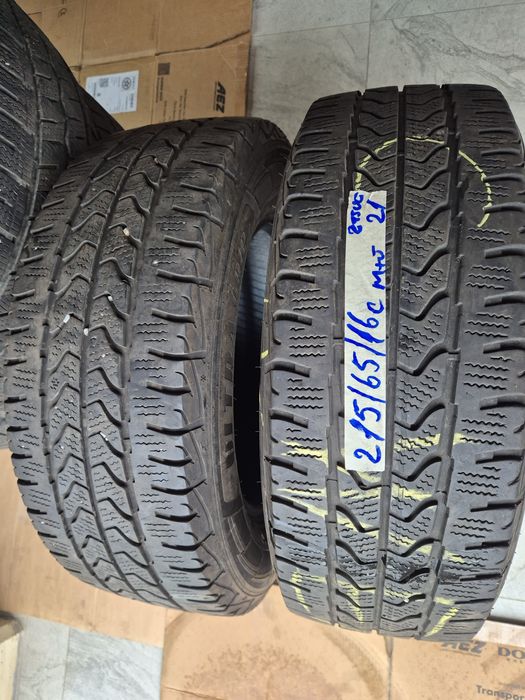 Vând cauciucuri 215/65/16 C M+S 2 buc imp Germania dot 2021//Goodyear/