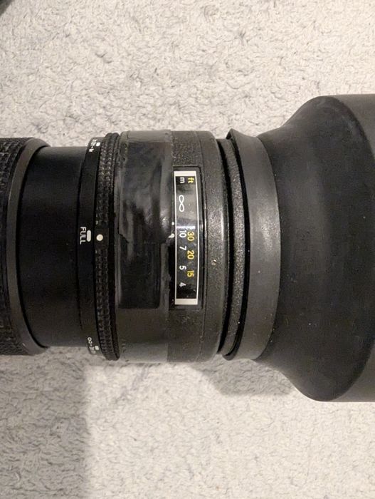 Nikon 80-200 f2.8 constant ,push pull