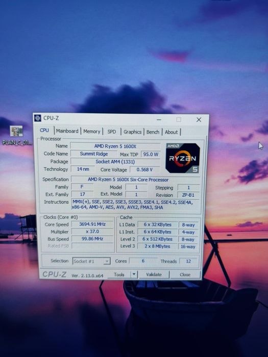 Pc Gaming/work Ryzen 1600x Gtx 1050 8GB DDR4 1TB memorie + monitorAsus