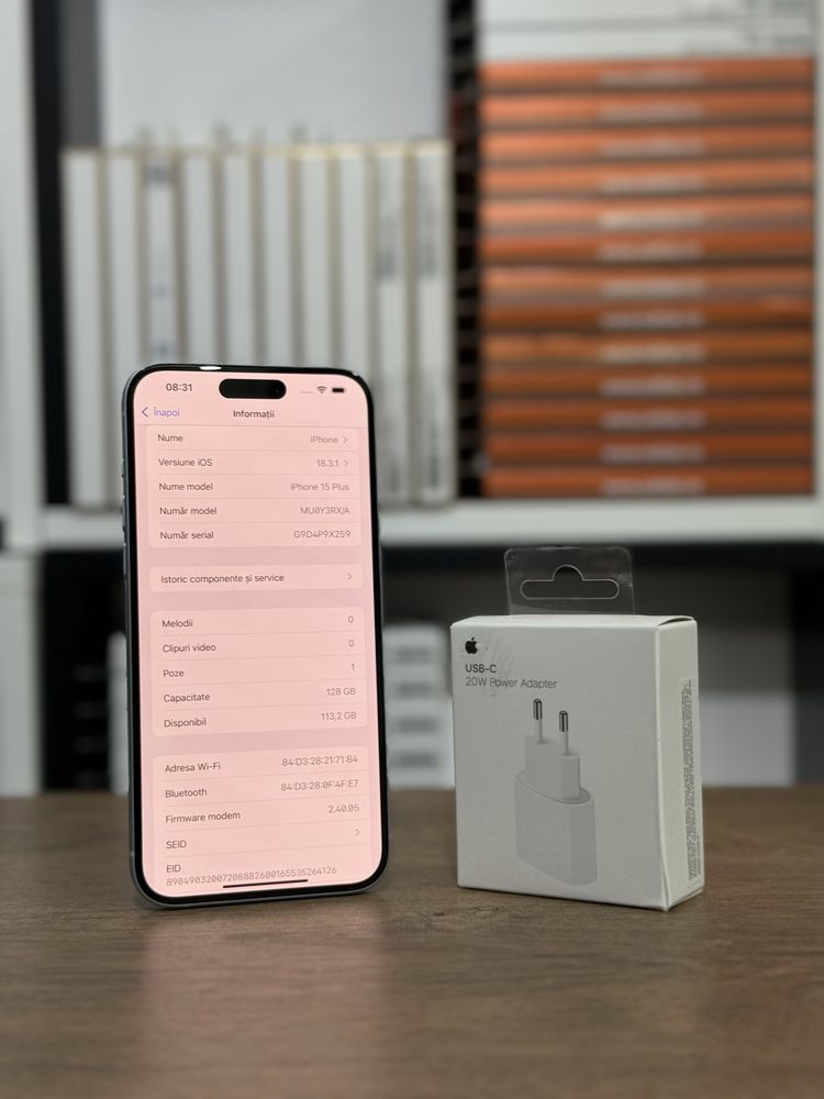 iPhone 15 Plus Blue * Grand * Garantie 1 AN