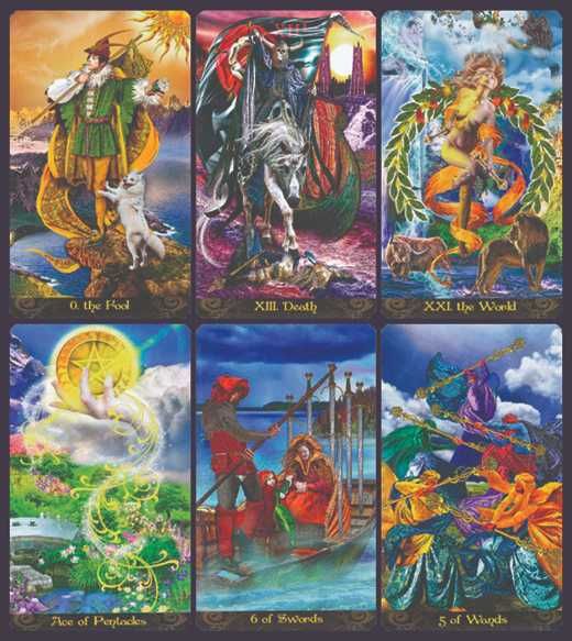 Таро карти: Tarot of Haunted House & Ghost Tarot & Illuminati Tarot