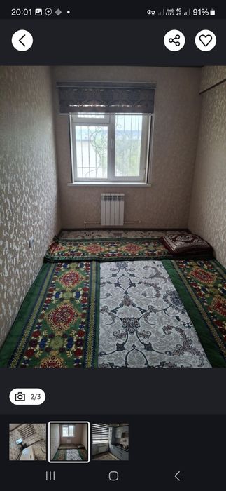 Кунлик квартира закс билан куйилади