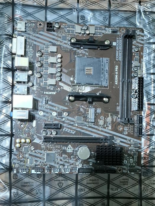 Дънна платка MSI A520M-A PRO