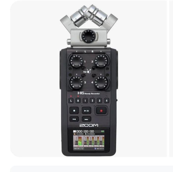 Recorder audio Zoom H 6