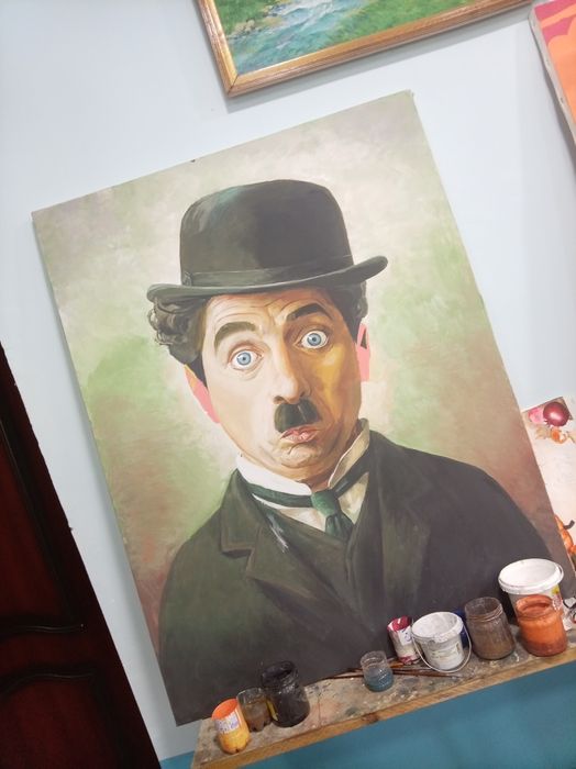 Challi Chaplinning rasmi sotiladi