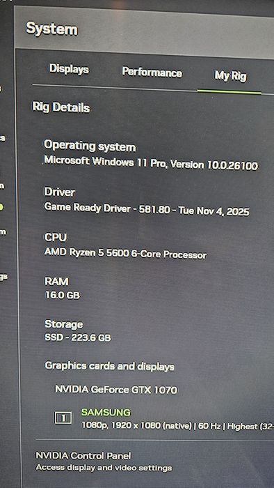R5 5600/b450m mortar max/16gb ram/gtx 1070/RM550x/ssd 240 new/fractal