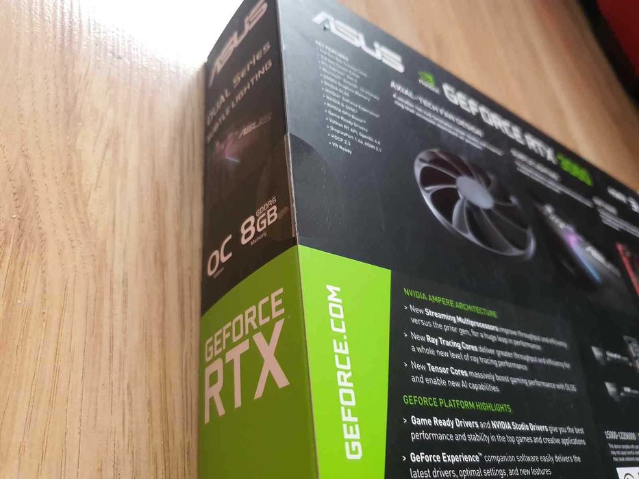 Placa Video Asus GeForce RTX 3060 DualOC Edition 8GB Sigilata Noua