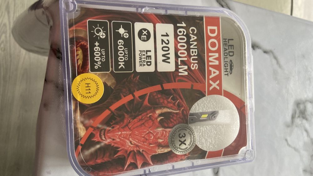 Продам лэд лампочка домакс почти новая