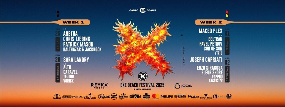 EXE Beach festival 4 Nights Rave билет