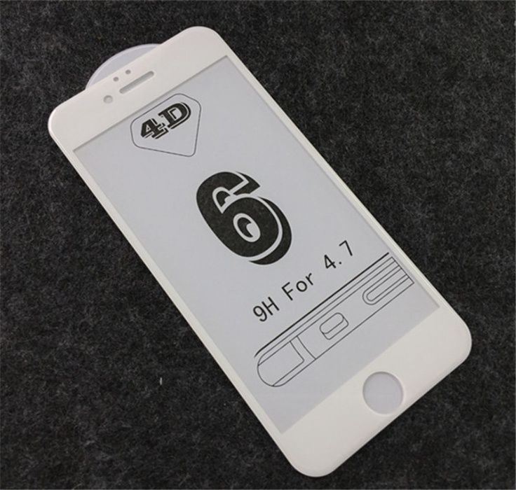 5D стъклен протектор за iPhone 11, 11 Pro,11 Pro Max, X,XS, XR, 7,8,SE