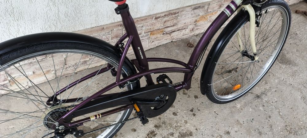 Bicicleta aluminiu b twin roti 28inch