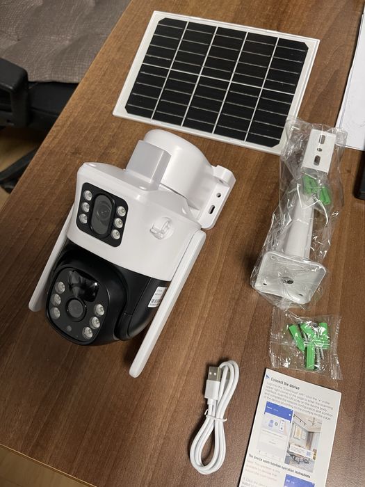 Camera de supraveghere 4g si panou solar