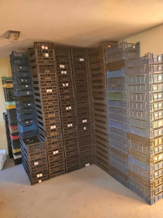 Пластмасови касетки за транспортиране на плодове и зеленчуци