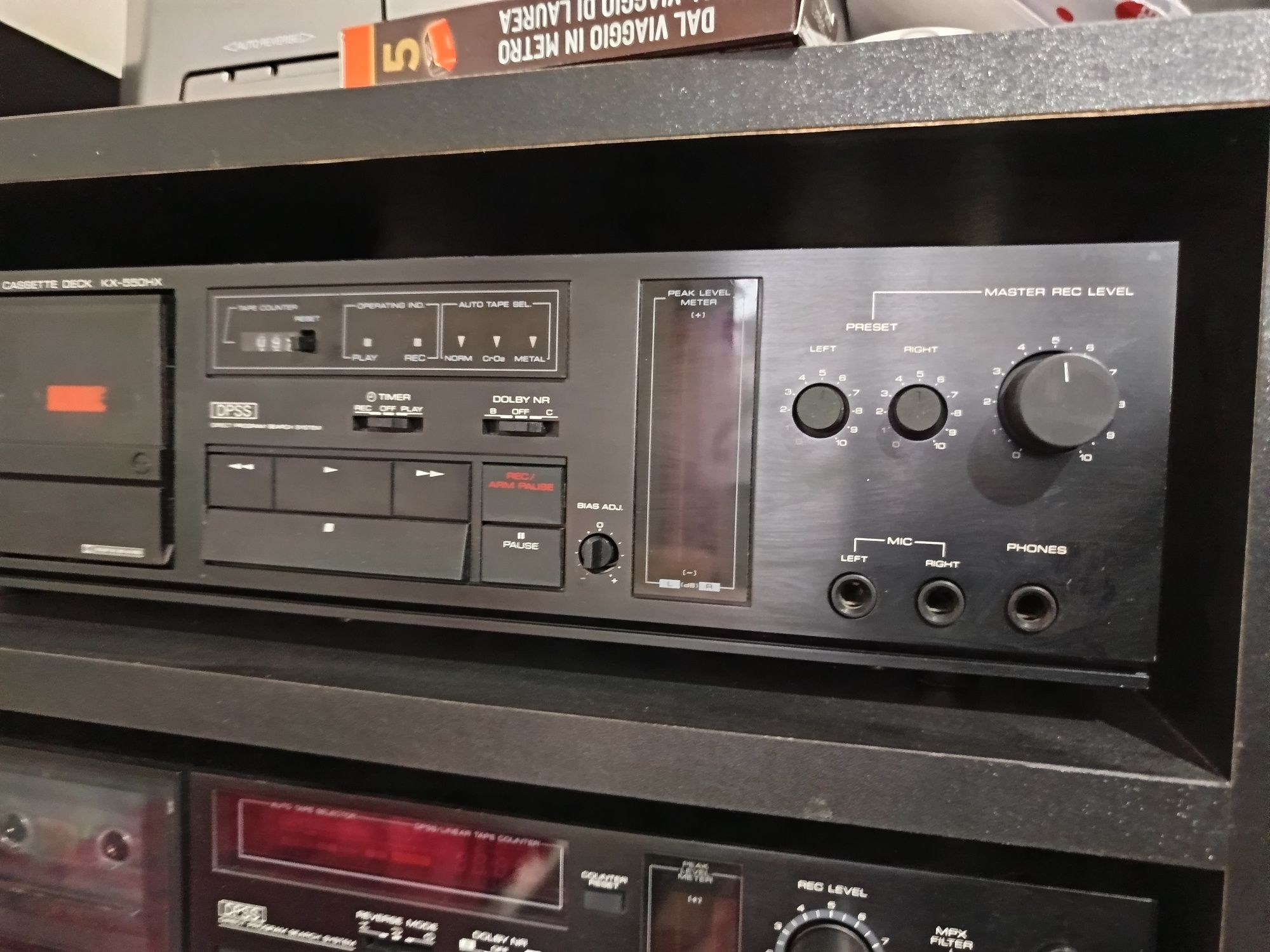 Audio hi fi kenwood (amplificator/tape deck/eq)