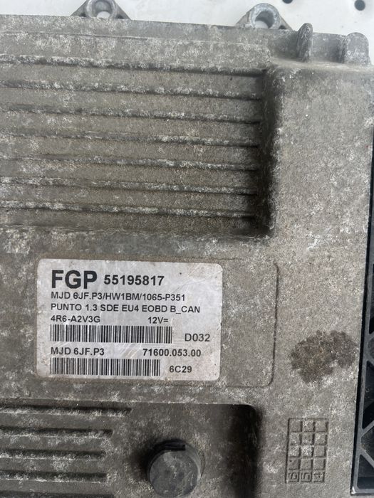 Calculator motor Fiat Punto 188 1,3 jtd 2004-2009